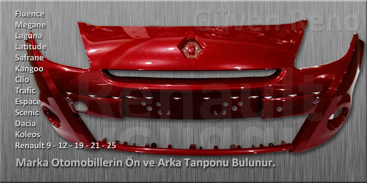 RENAULT GRAND SCENİC ÇIKMA YEDEK PARÇA ÖN TAMPON_A9F